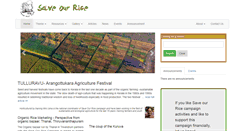 Desktop Screenshot of indianricecampaign.org