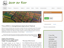 Tablet Screenshot of indianricecampaign.org